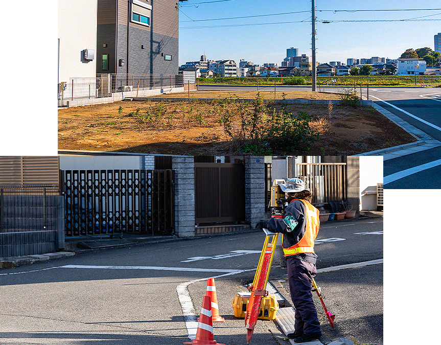 土地の特徴を活かす。敷地調査・環境分析