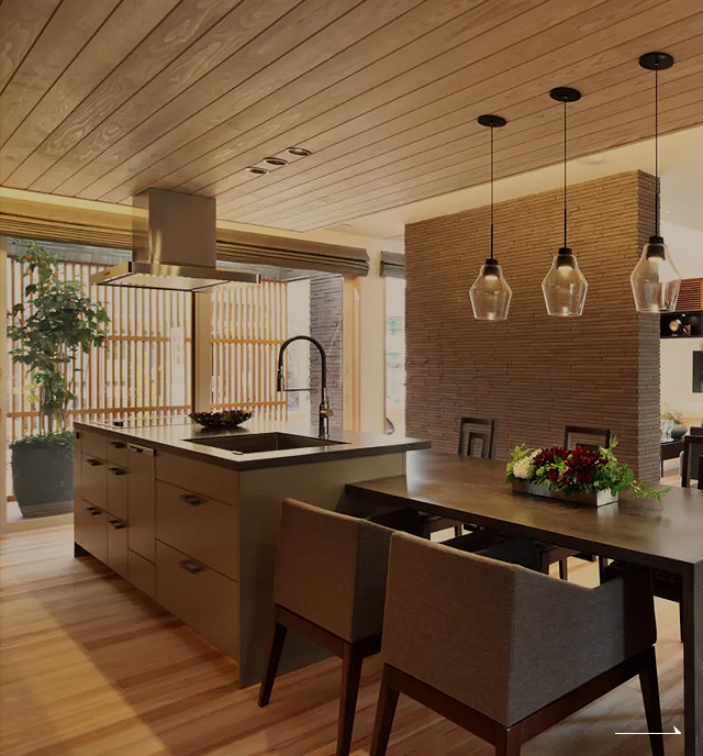 こだわりキッチンがある住まい