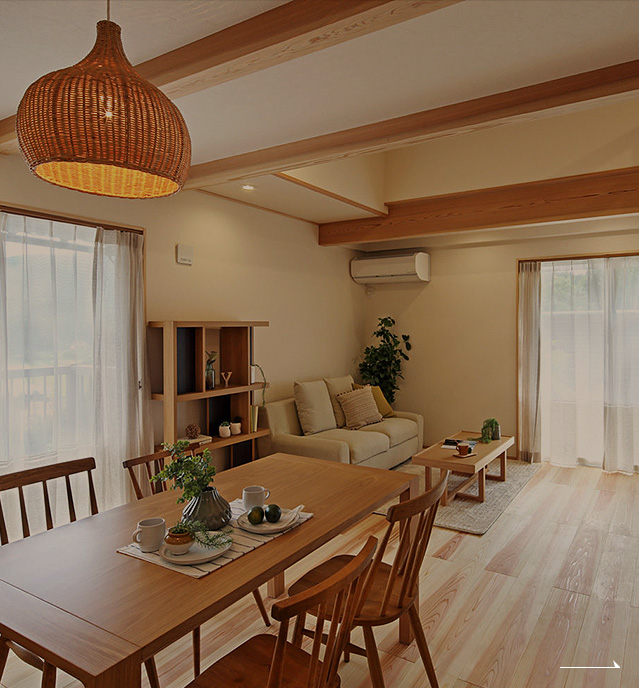 家族と家族が紡ぐ心地よい暮らし二世帯の住まい