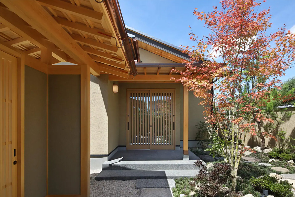 玄関先の佇まい