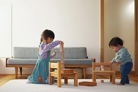 キッズコーナーをご用意しています。ご家族皆様でご来場ください。