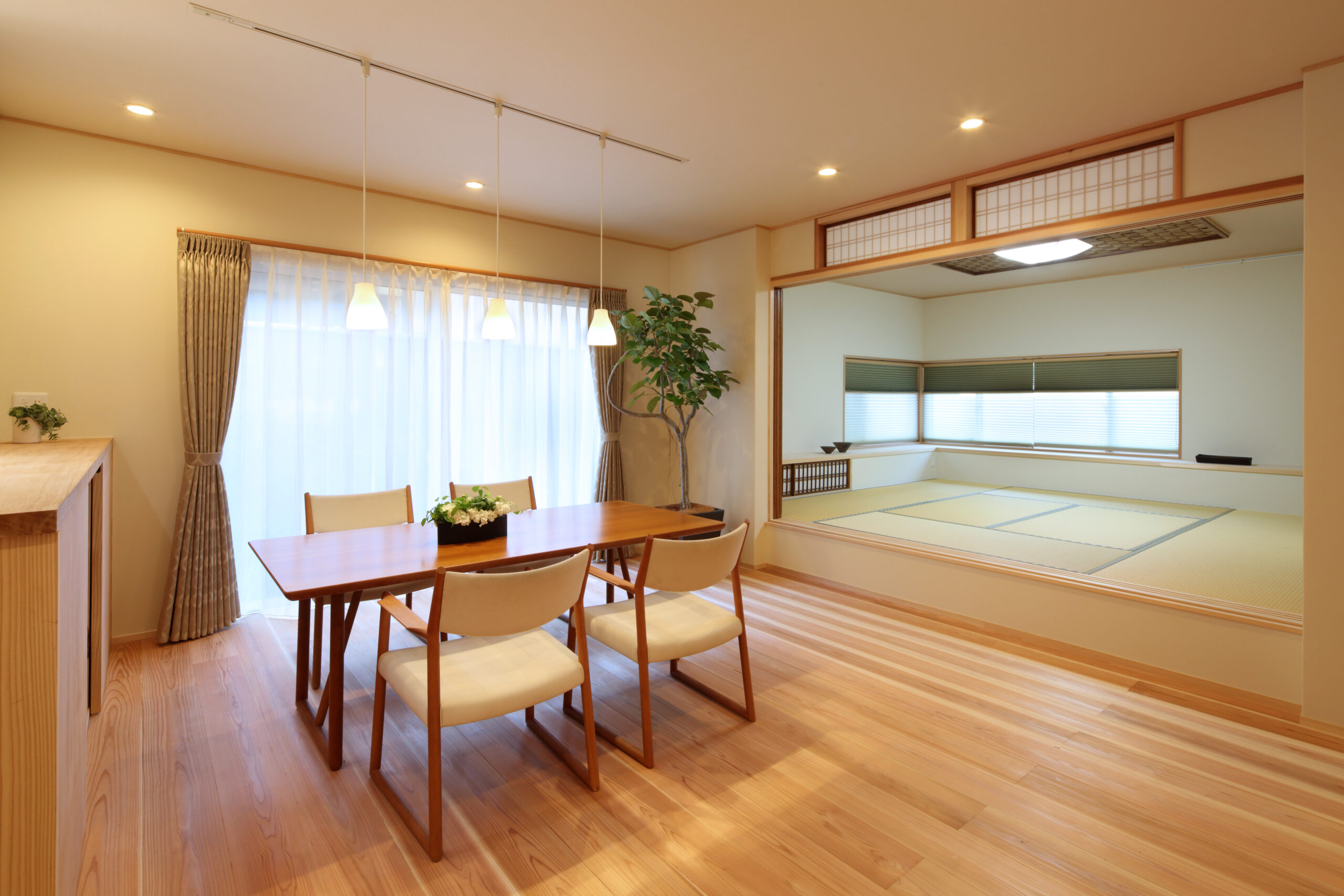 木の家イムラ実際の住まいをご見学いただけます。