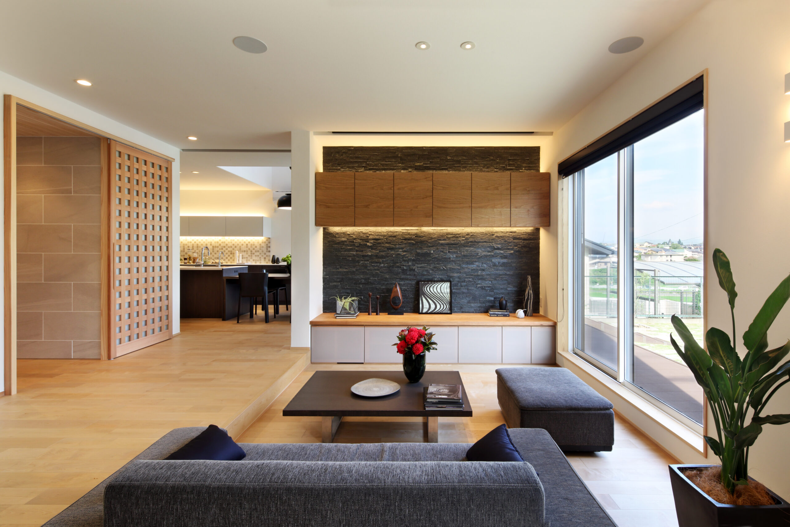 木の家イムラピットリビングがある家をご見学いただけます。