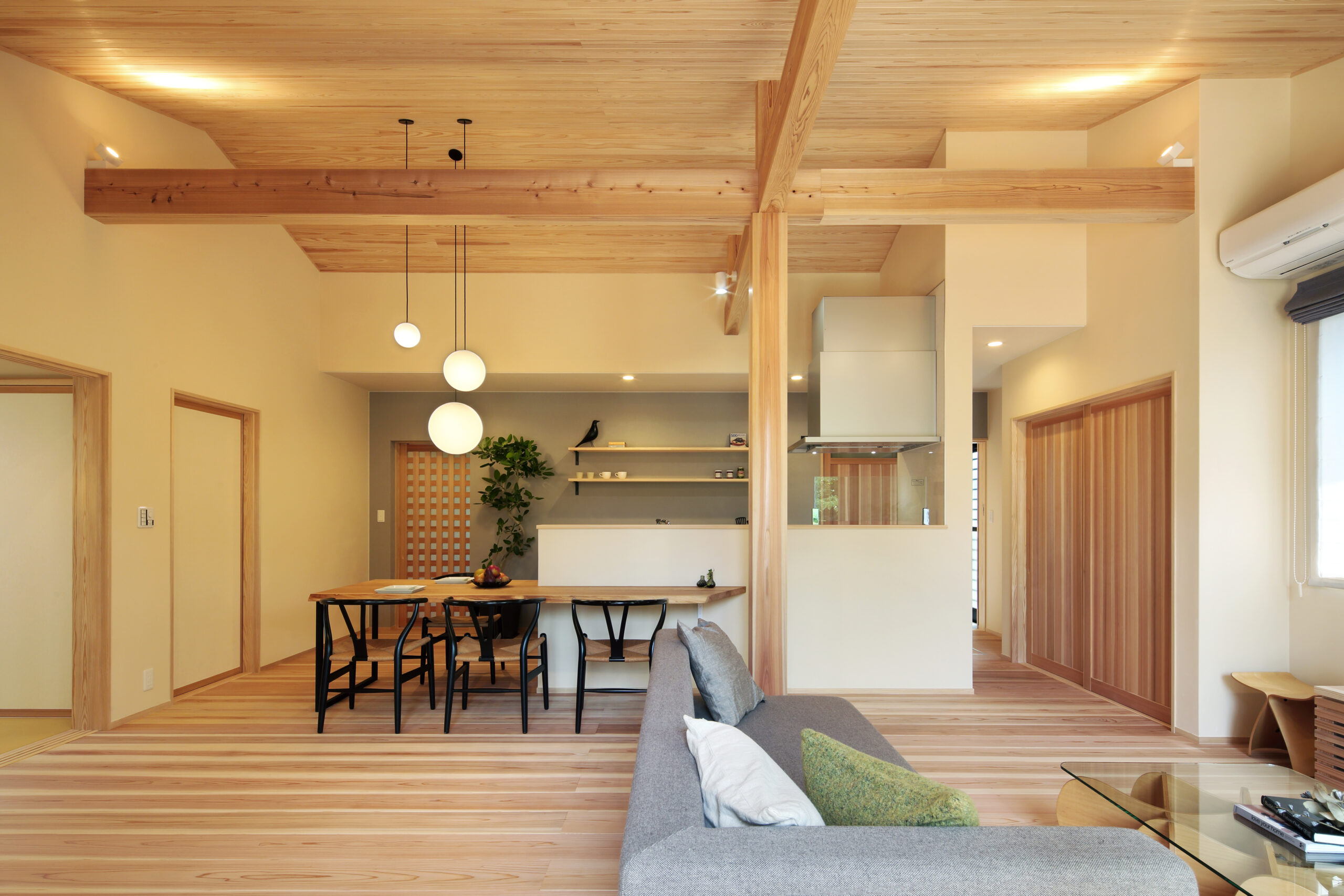 木の家イムラ平屋の暮らしをご見学いただけます。