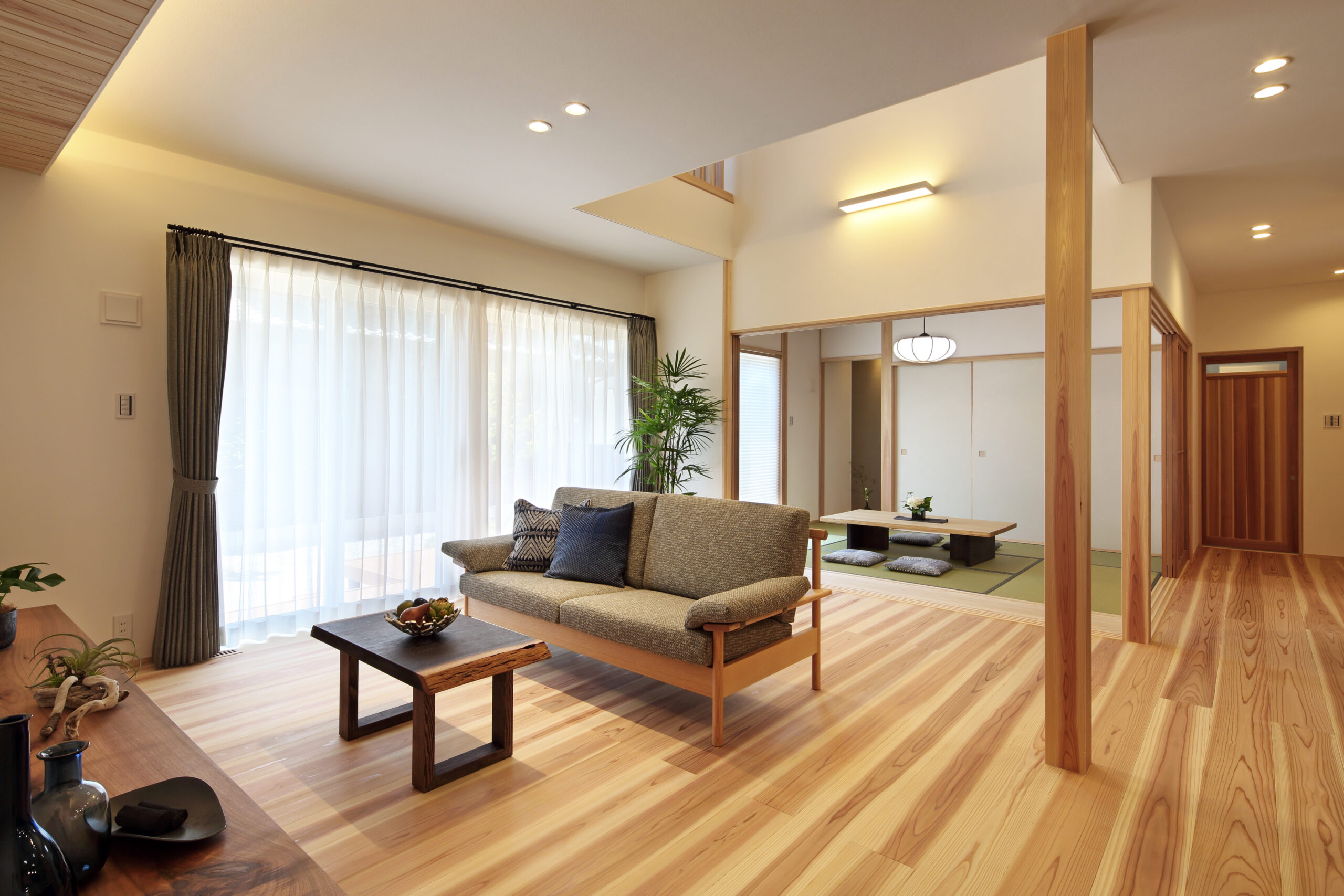 木の家イムラ木に癒やされる暮らしをご見学いただけます。