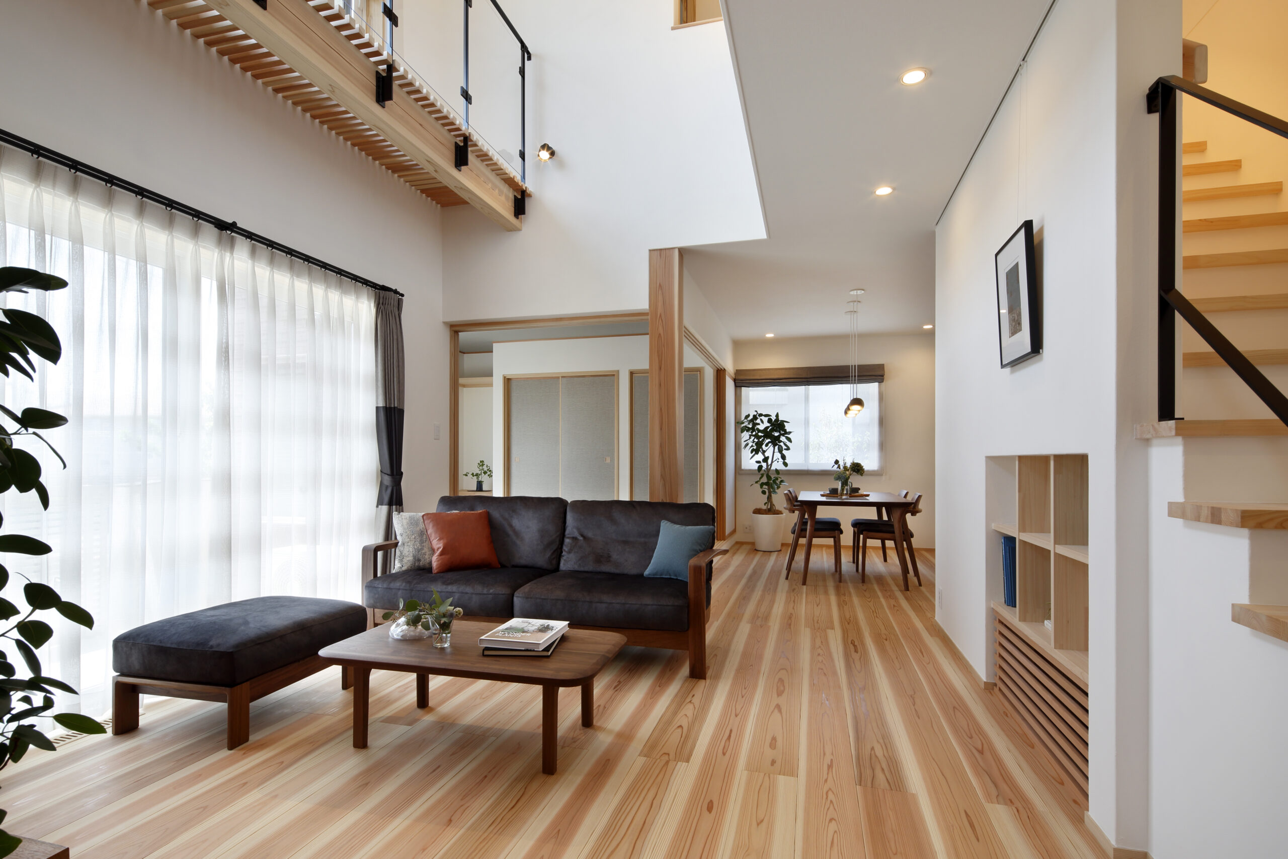 計算し尽くした生活動線で、家事の高効率化。