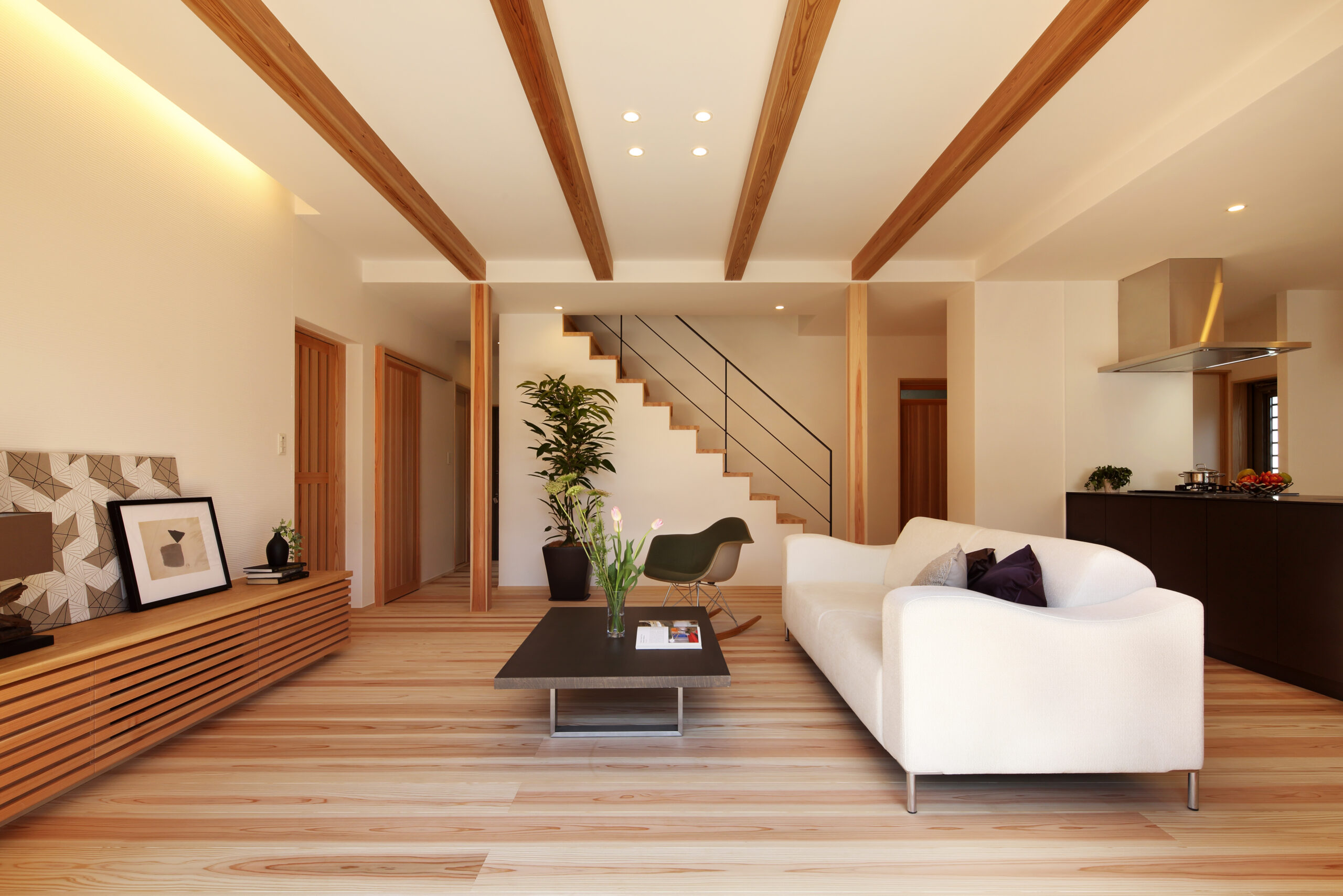 木の家イムラ実際の住まいをご見学いただけます。