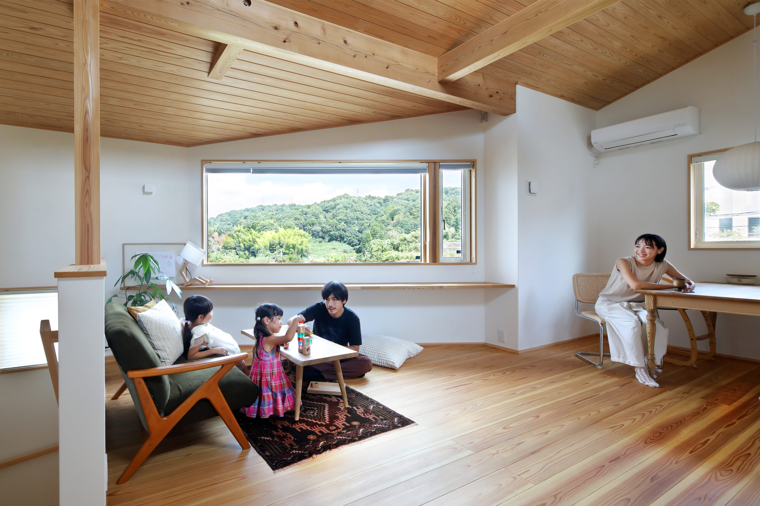 理想を追求した木の家