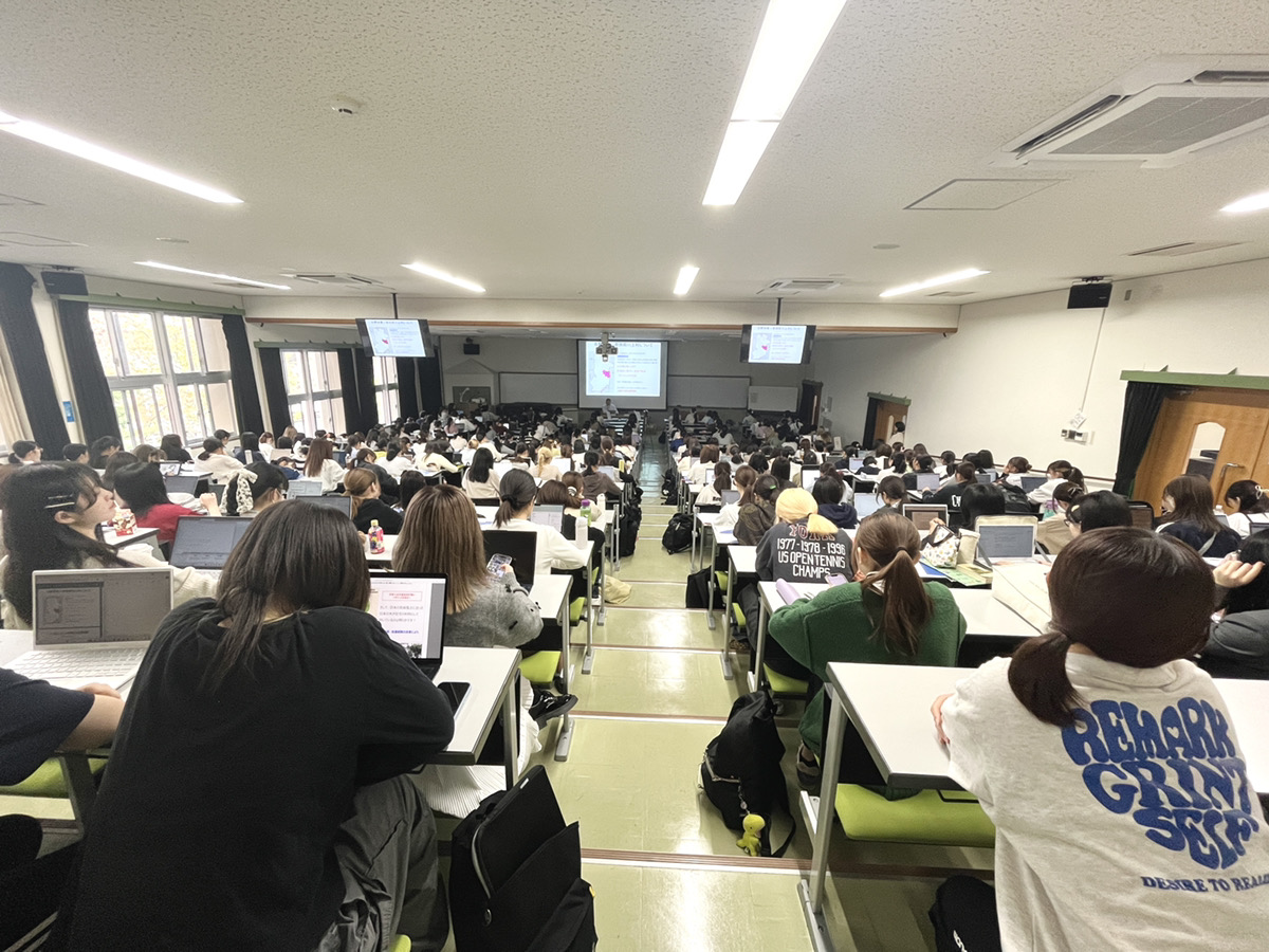 奈良女子大学で「なら学＋（プラス）」の講義を実施